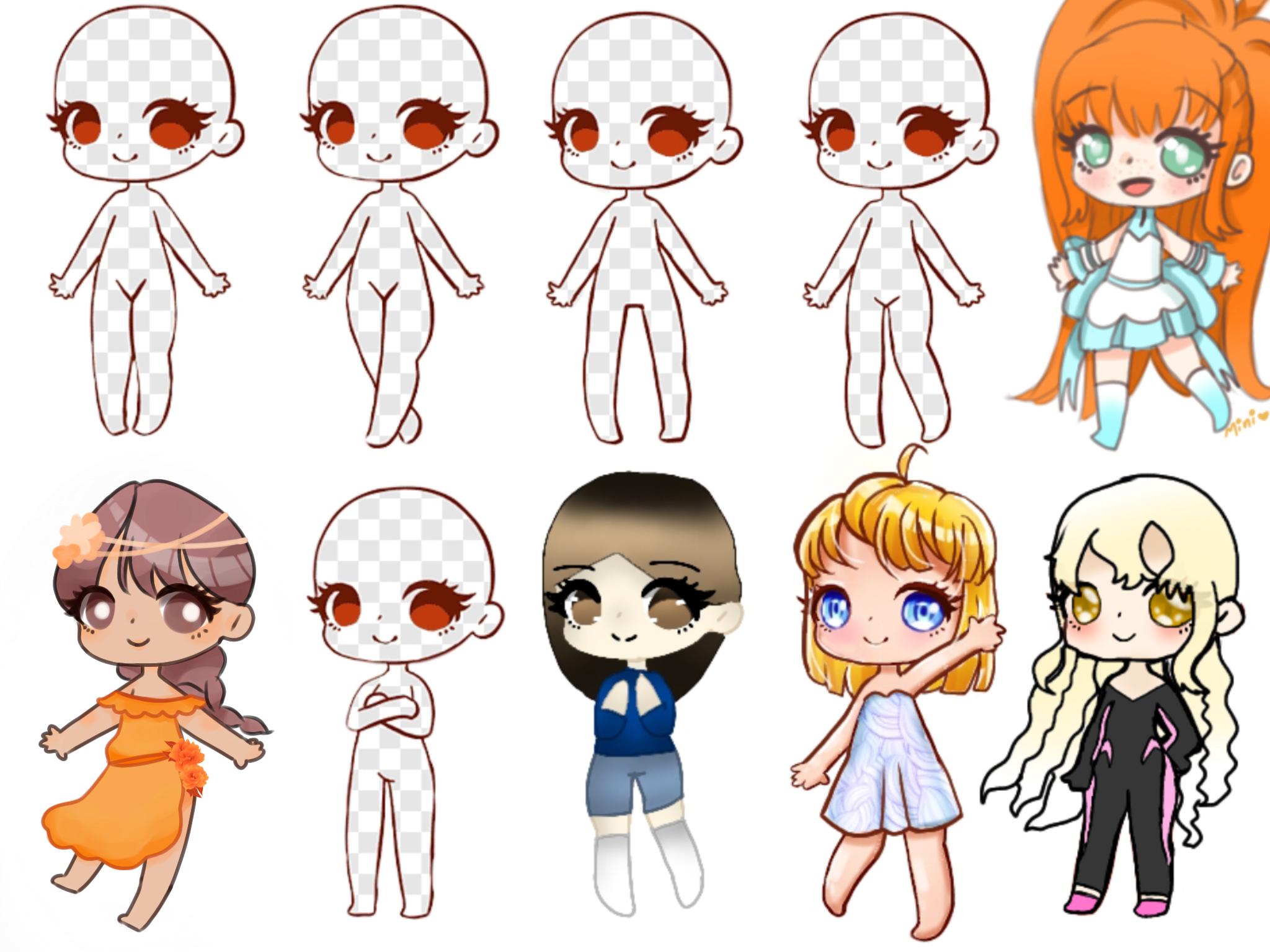Chibi Collab - ibisPaint