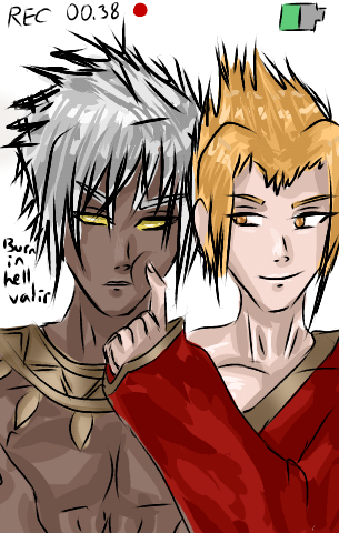 Vale and Valir - MLBB fanart ~ Friends