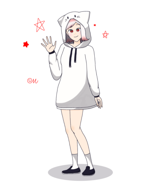 6頭身クラウド素材で代理🤍🐱