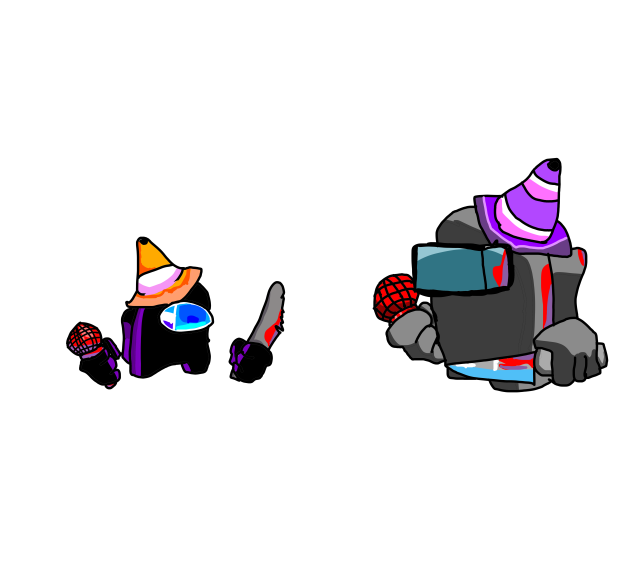 change gray imposter and black imposter