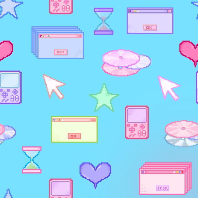 y2k theme wallpaper pixel 2