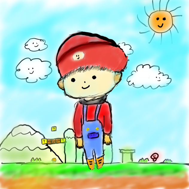 まりおの衣装 mario - ibisPaint