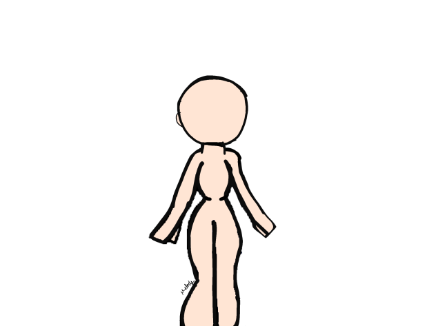 A body stand for you characters - ibisPaint