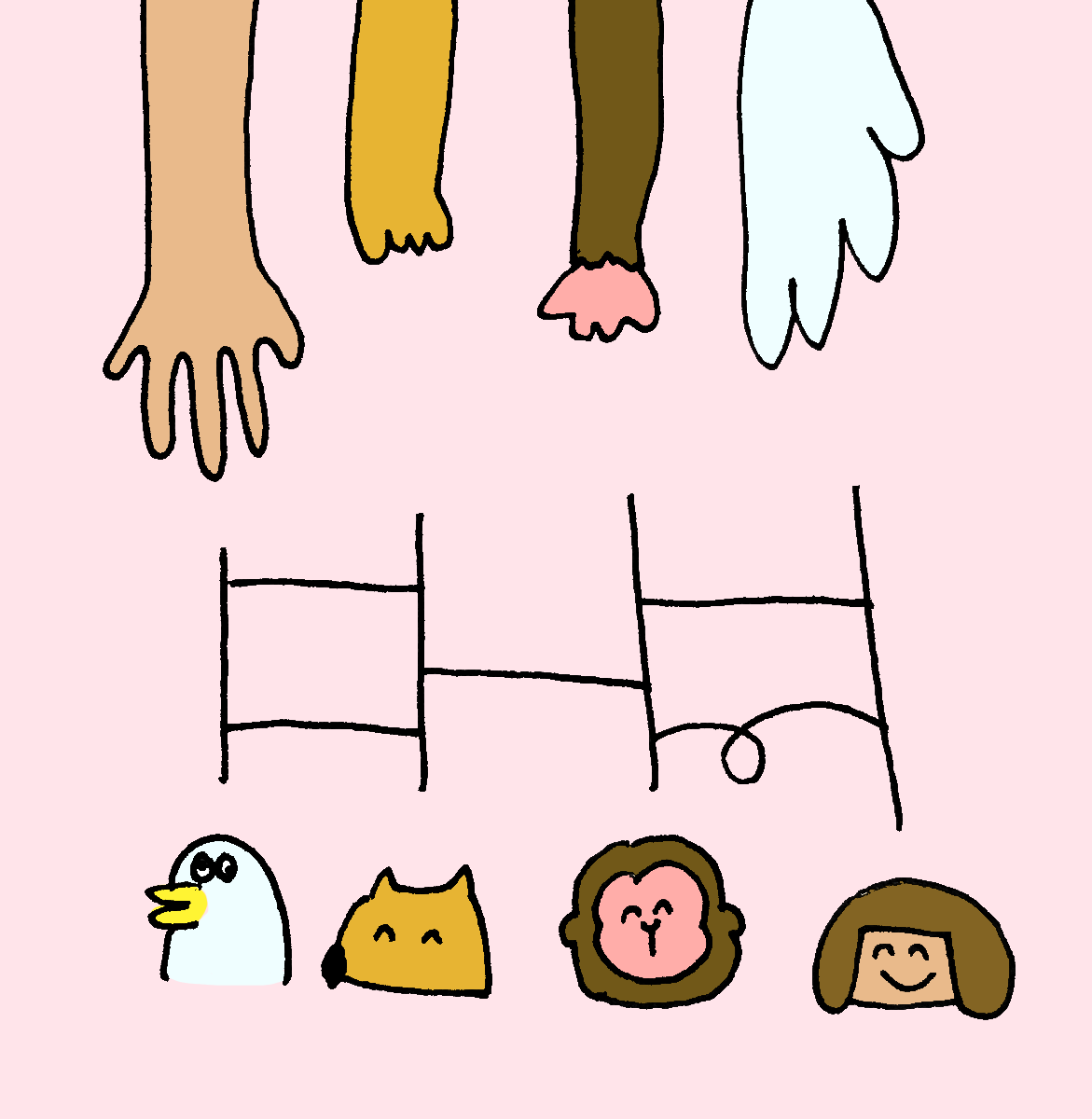 あみだくじ Ibispaint