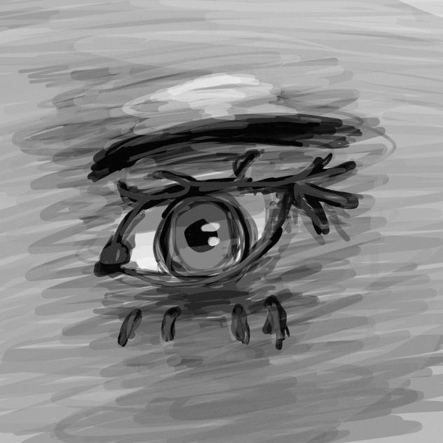 Quick sketch of an eye