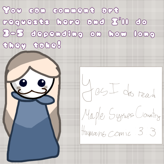 Art request allowed only here