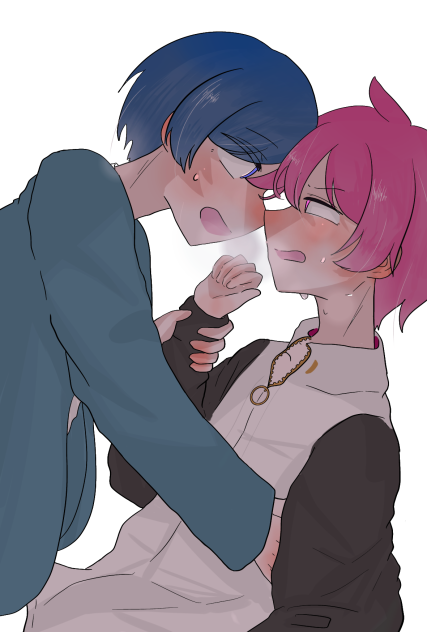 ないふ💙💗塗らせていただきました