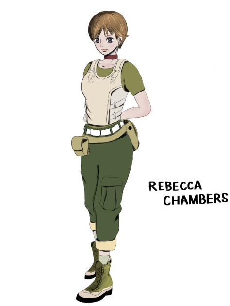 バイオハザード3 レベッカ・チェンバース Mobydick Moby Dick Resident Evil Real Shock Action Figure Rebecca