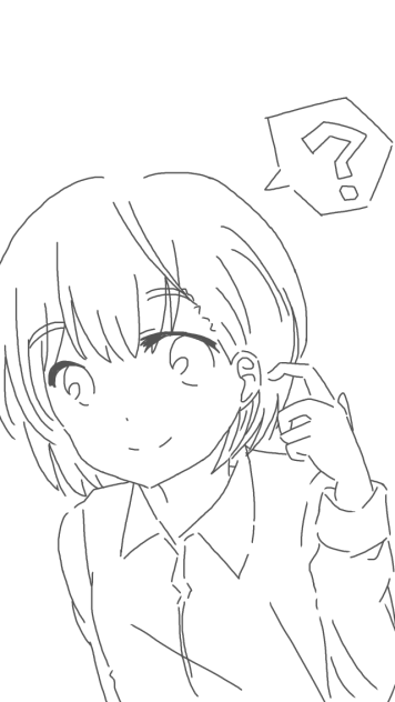 アルミン線画。誰か塗ってください