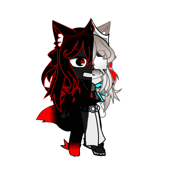 Me and my darkside together
