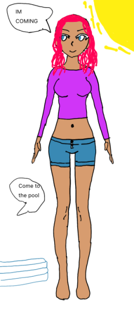 Pool party - ibisPaint