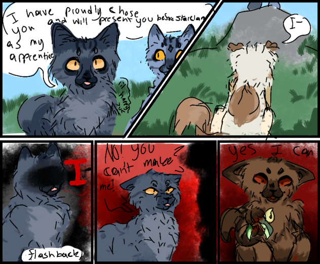 その他 usss cat fbi warrior2ptt Warrior cats oc comic pt 2 ^^ - ibisPaint
