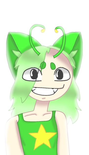 My Gnarpy oc as a somewhat human!