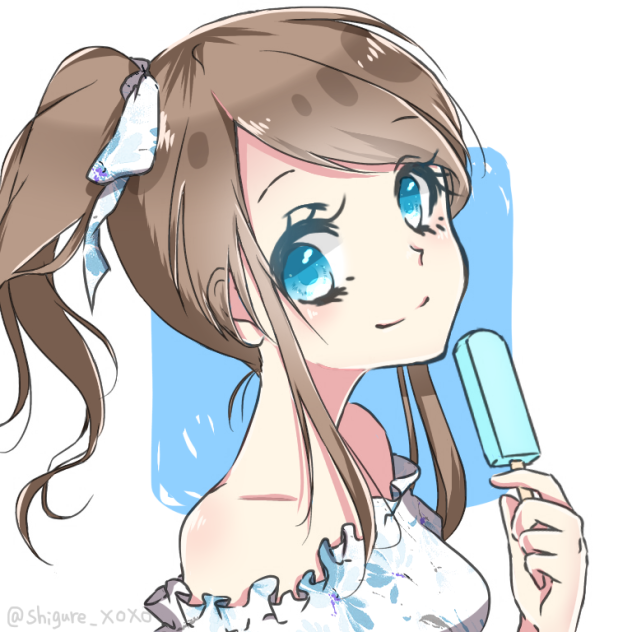 ～紫雨さんの線画お借りしました～