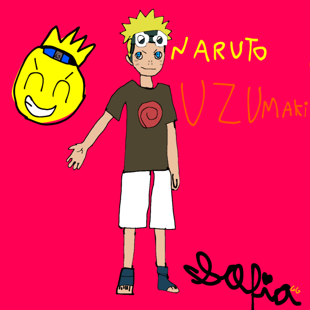 Naruto uzumaki criança 8 anos