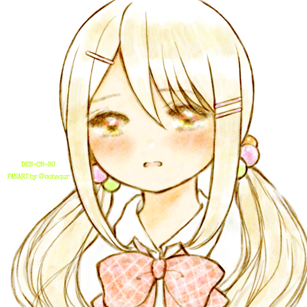 電音部茅野ふたばちゃんファンアート。