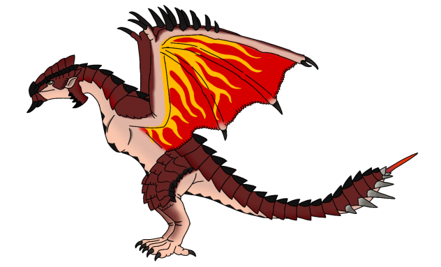 Dreadking Rathalos render