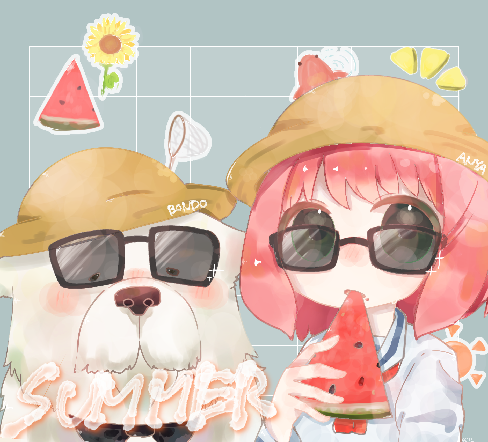 夏のアーニャさん - ibisPaint