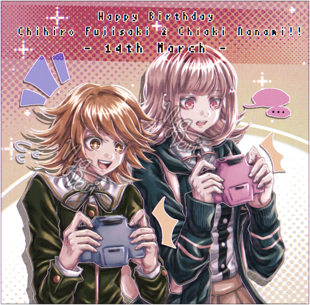 Happy Birthday Chihiro & Chiaki🎉🎉