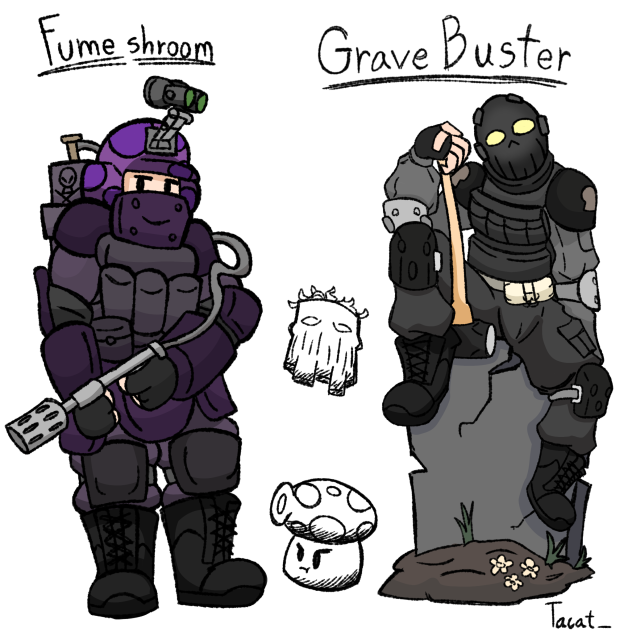 fume shroom and grave buster