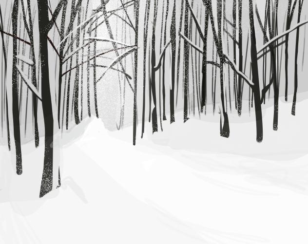 snowy fawest