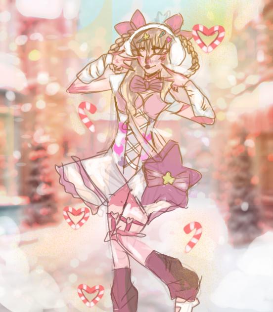 pink winterwonderland