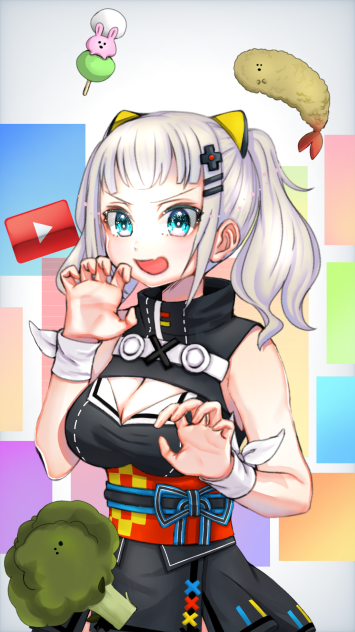 輝夜月ちゃん着色したやつ