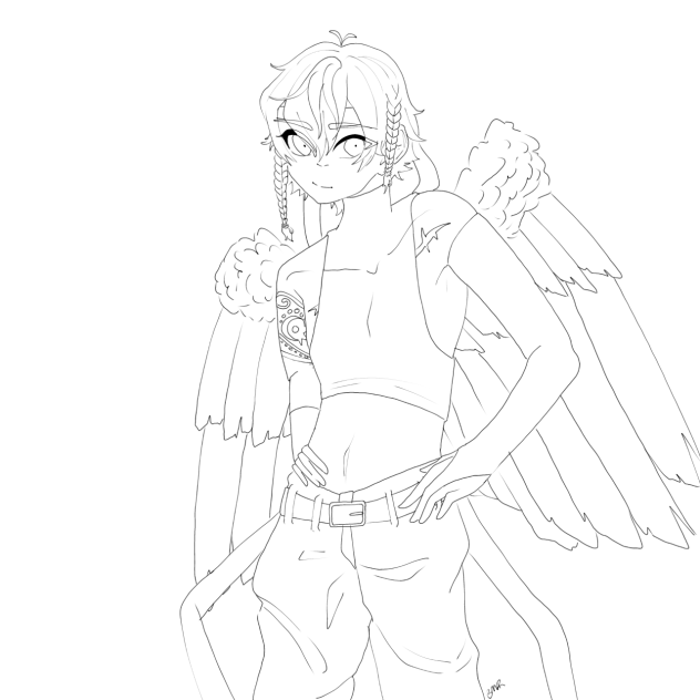 Character lineart