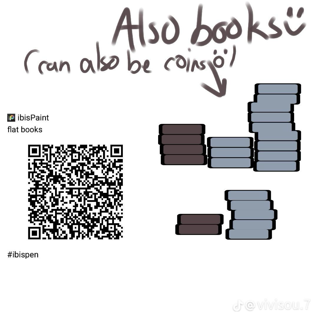 Flat Books - ibisPaint