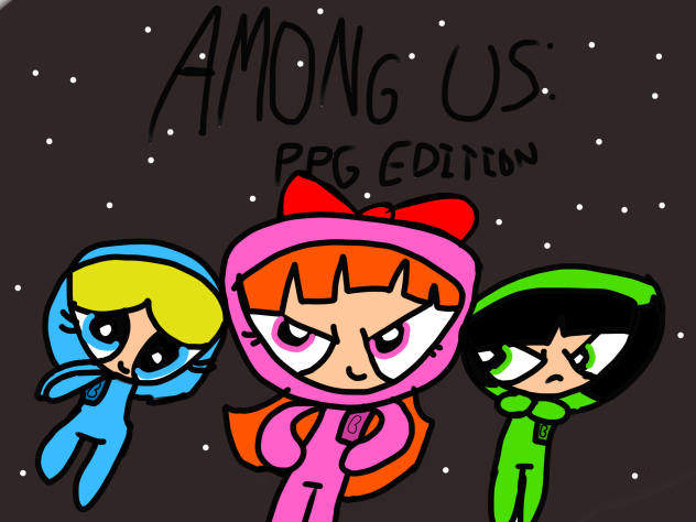 AMONG US POWERPUFF GIRL EDITION