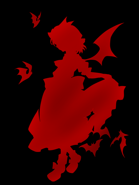 レミリア 影絵