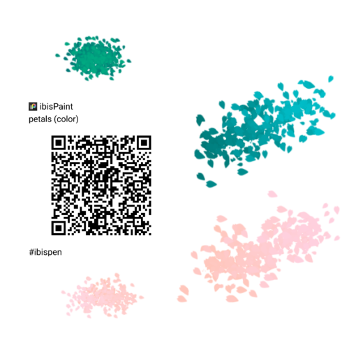 brush qr code (petal)