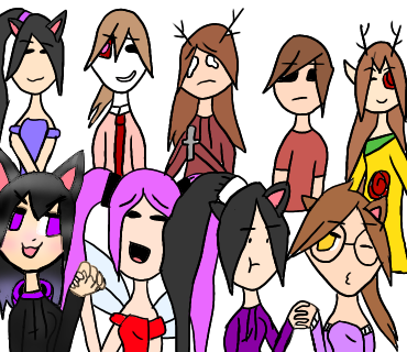 All of me as OC’s over the years WIP