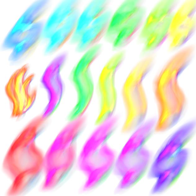 flame colors - ibisPaint