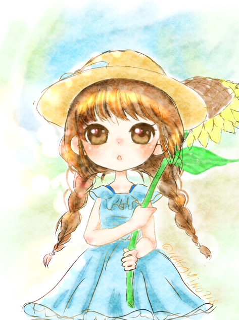 練習-24アバ絵ひまわり-