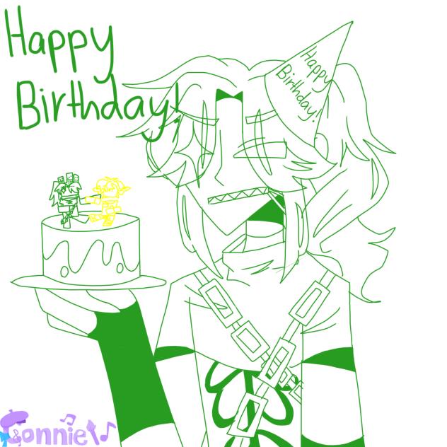 Happy Birthday 1x4! 🥳💚⛓️