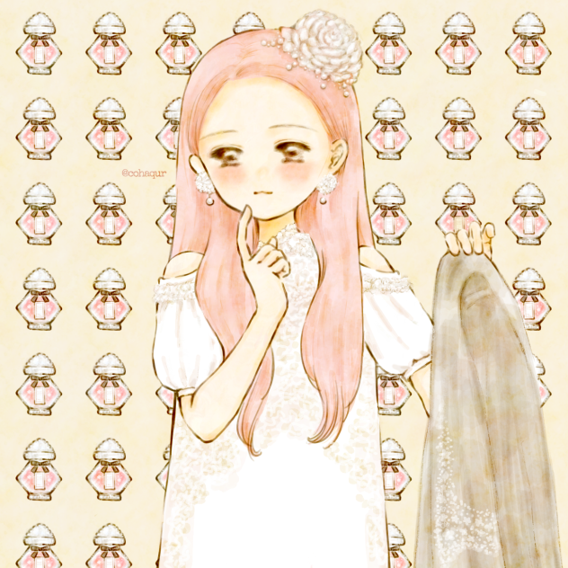 香水の妖精的女の子。