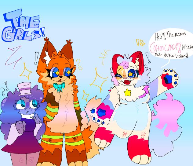 The Girls!!!🦊🐱🍇