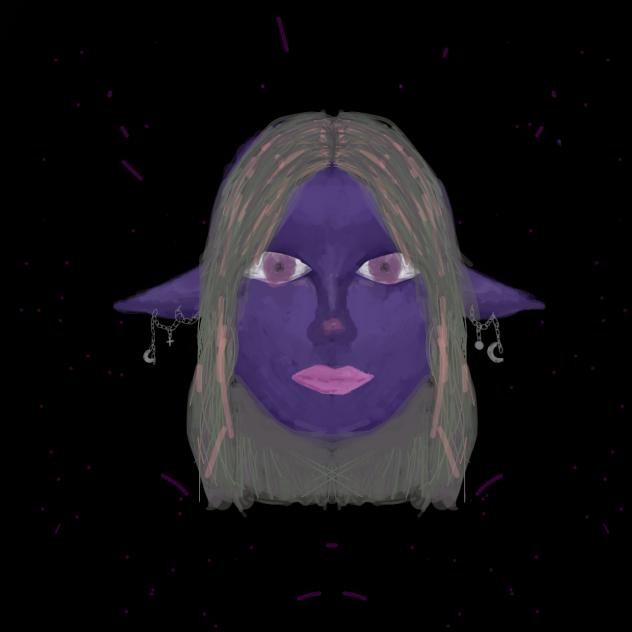 Alien-girl drawing ☆♡