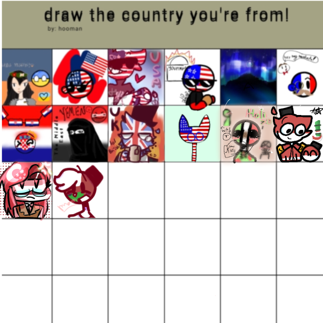 draw your country yay