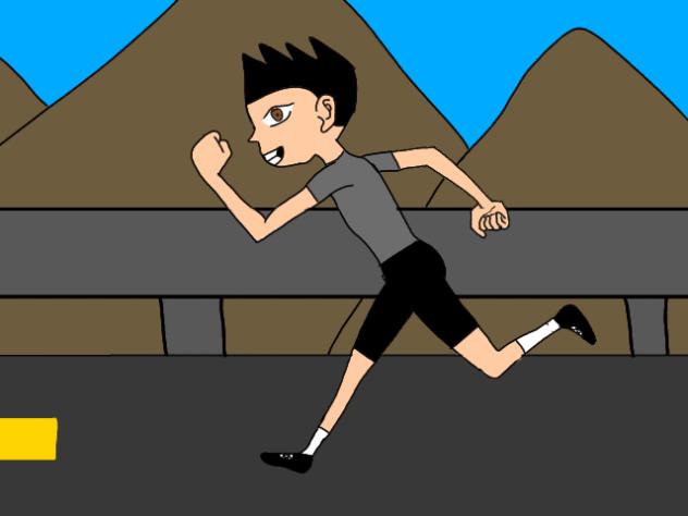 running animation