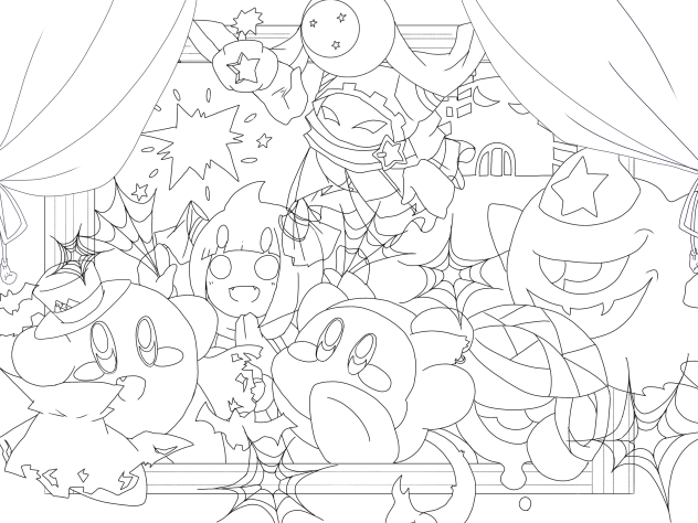 ハロウィンカービィ