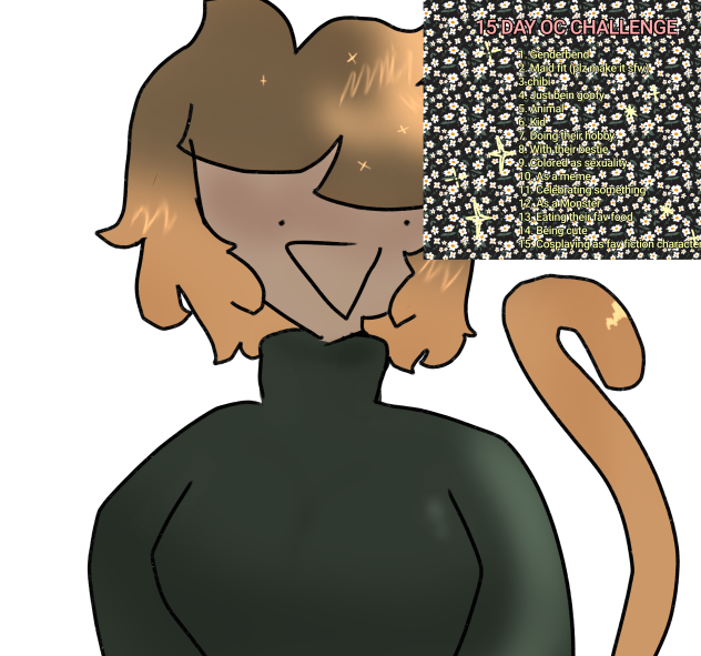 Day one of my oc challenge