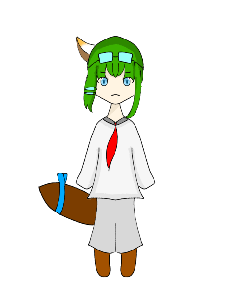 こんちゃんの立ち絵3