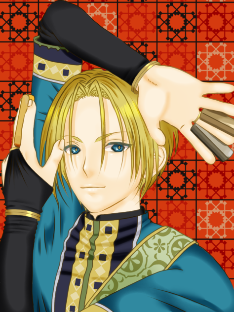 文鎮ポーズ