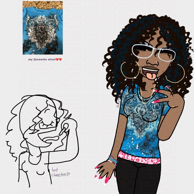 self portrait again cuz i luv me!
