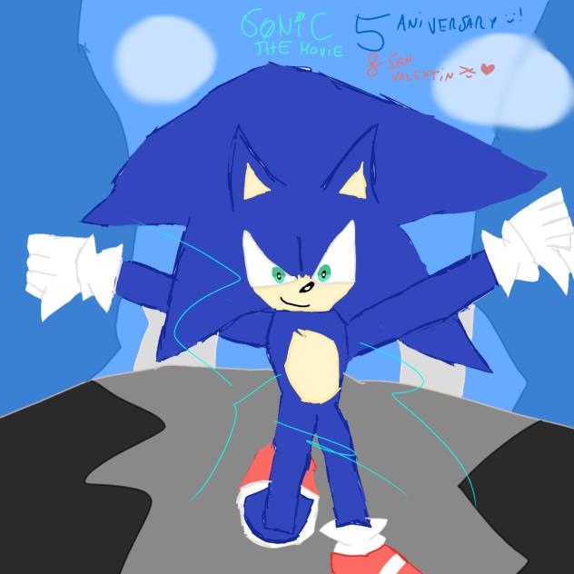 Sonic la película 5-° aniversario