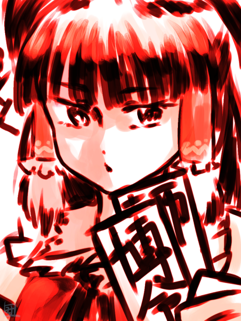 ラクガキ霊夢