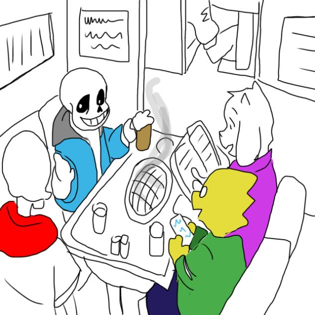 Undertail and deltarune