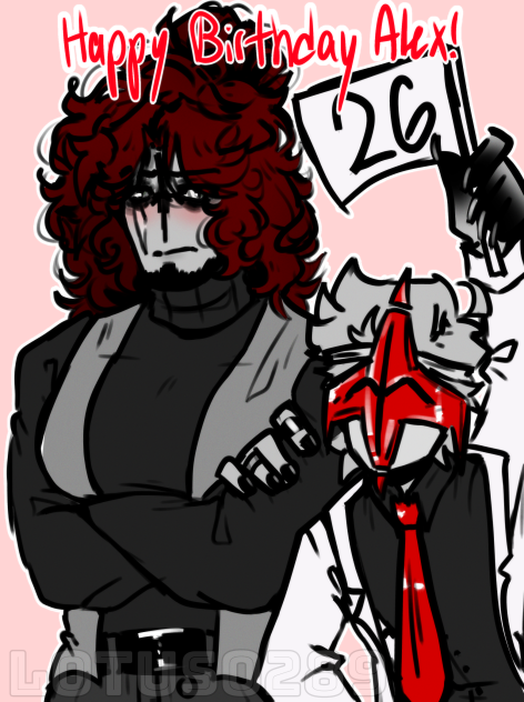 late alex birthday post - ibisPaint
